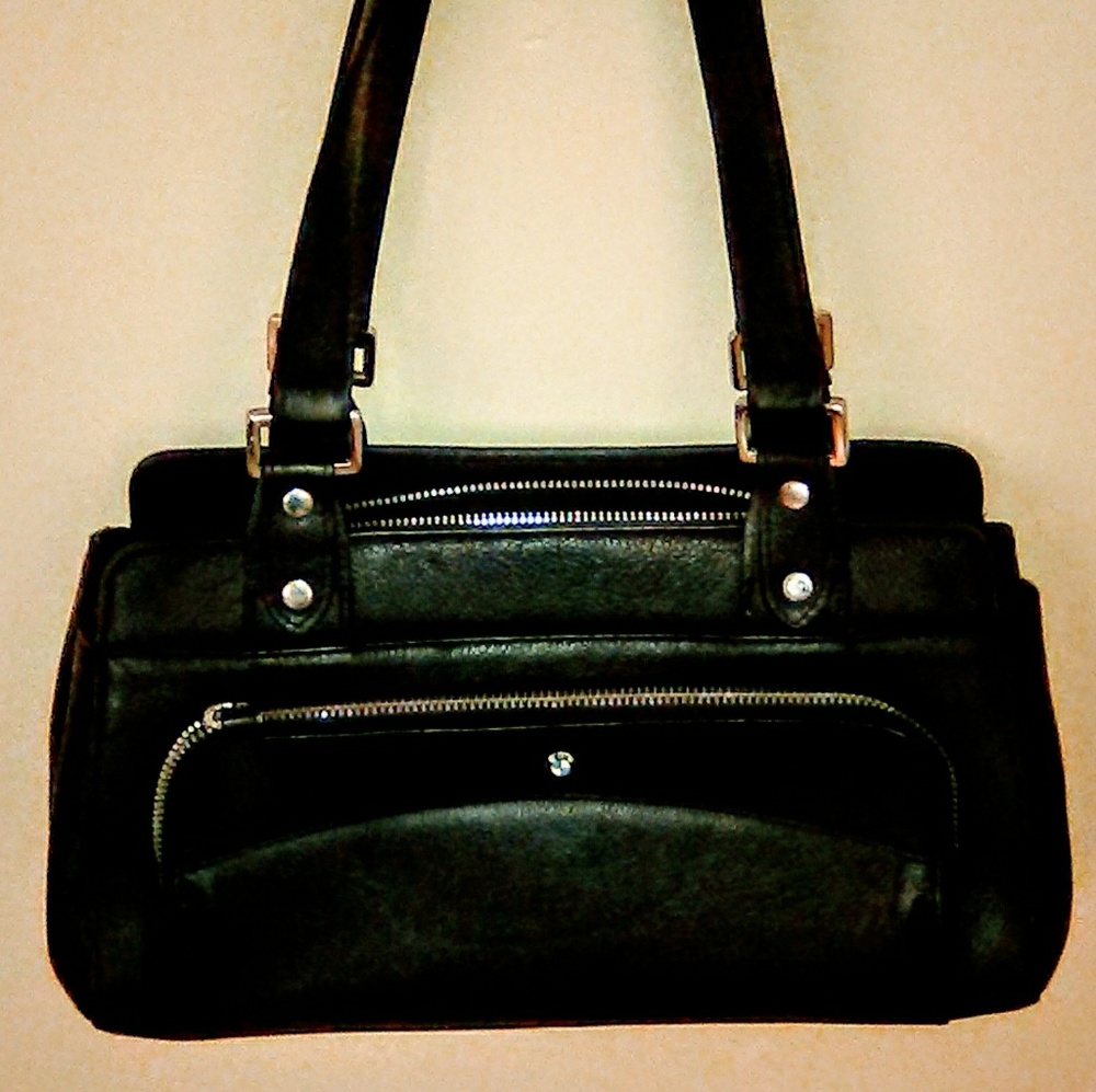 BMW leather handbag